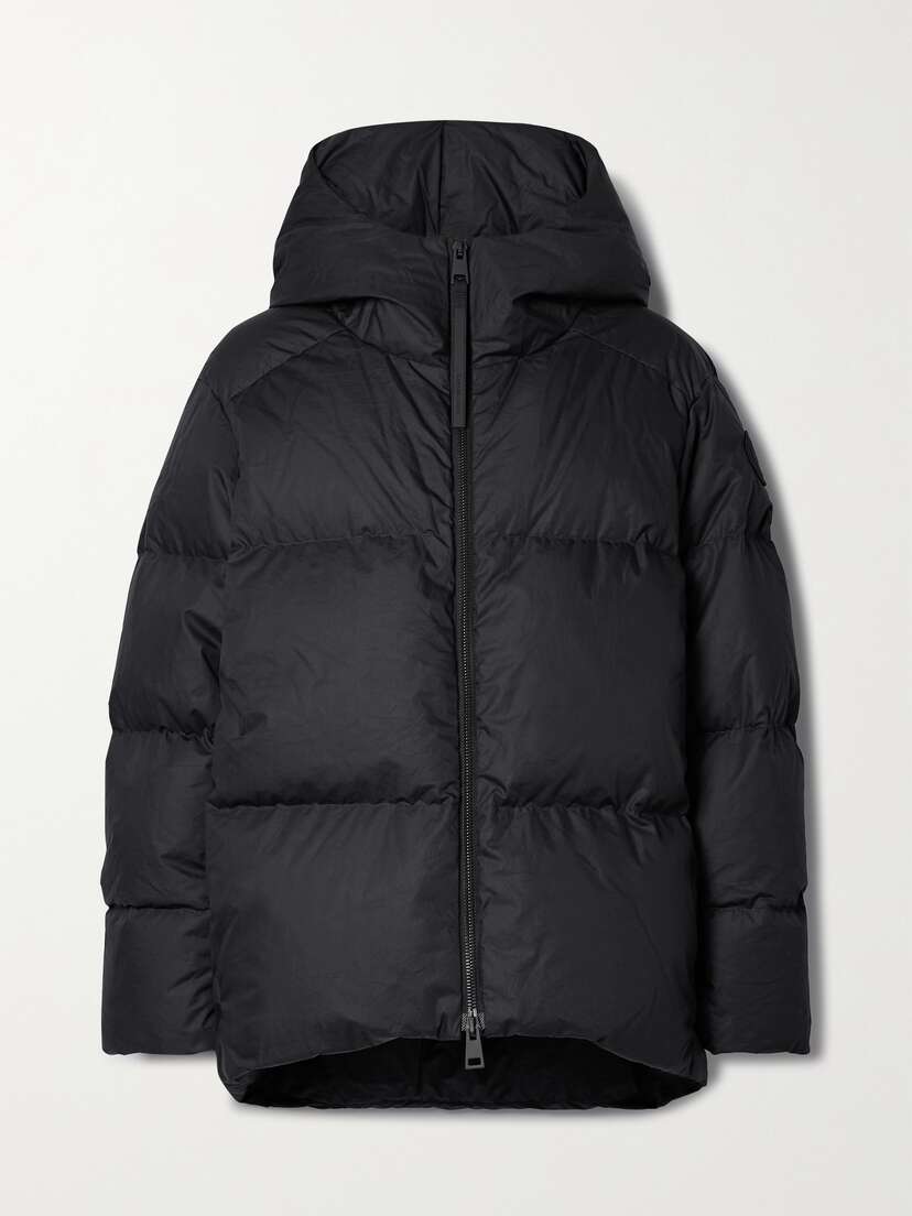 Canada Goose Garnet Hooded Quilted Cotton-shell Down Jacket