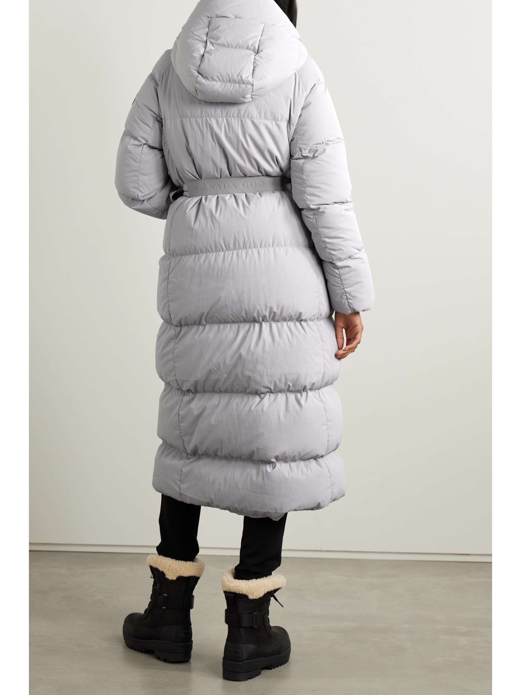 CANADA GOOSE Marlow hooded belted quilted Ventera down parka