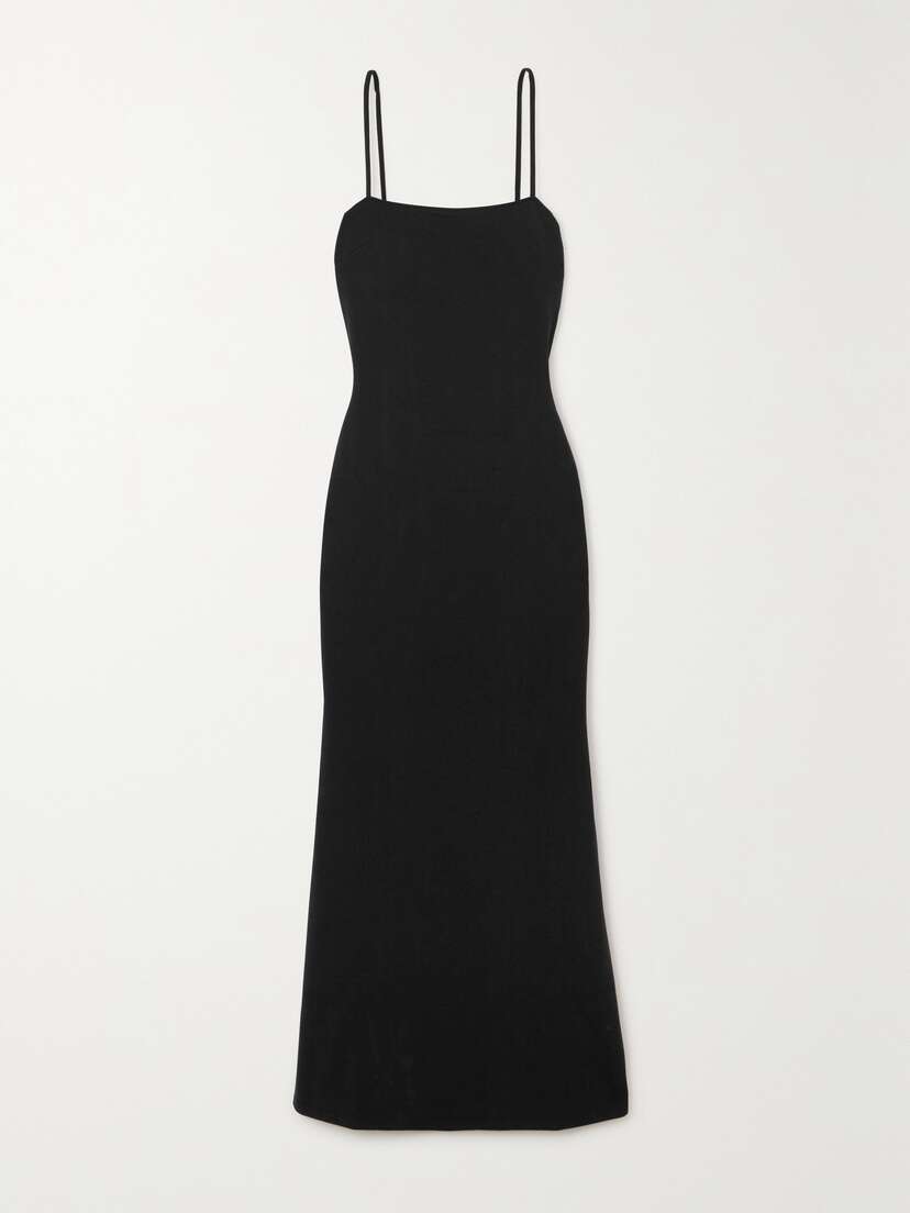 Skin Body Stretch-cotton And Modal-blend Maxi Dress