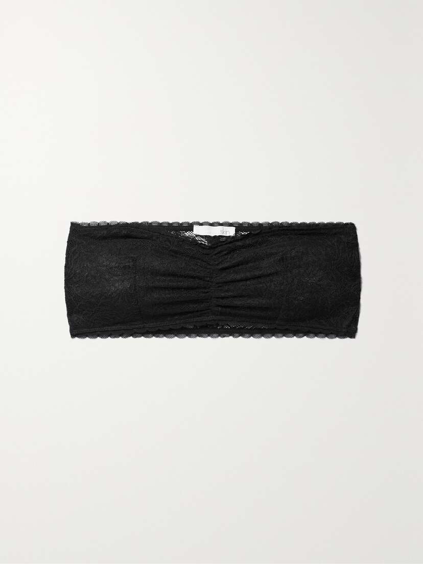 Skin + Net Sustain Larah Recycled-lace Bandeau Bra - xx large