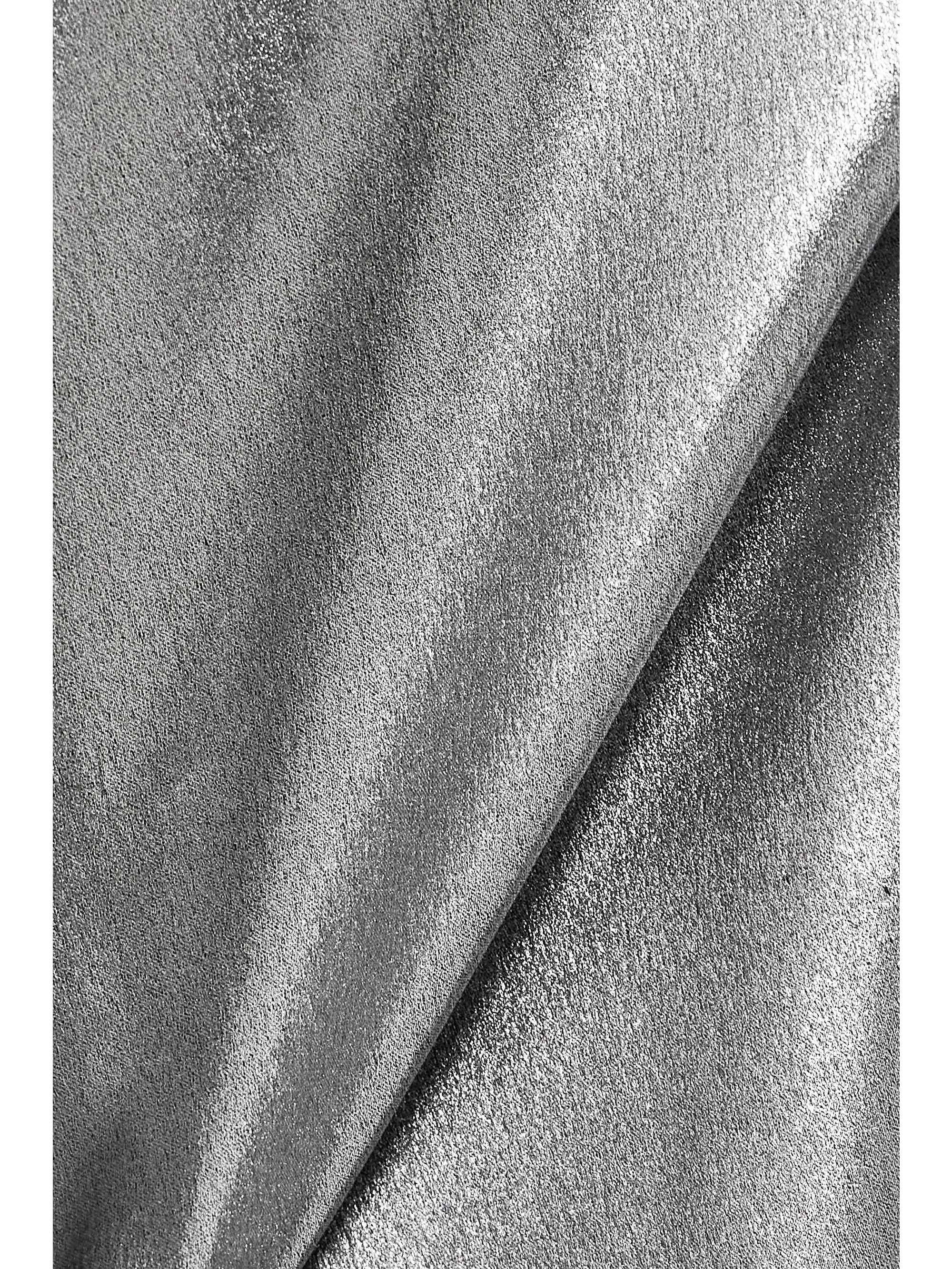 ROTATE Birger Christensen Sidney metallic stretch-satin mini dress