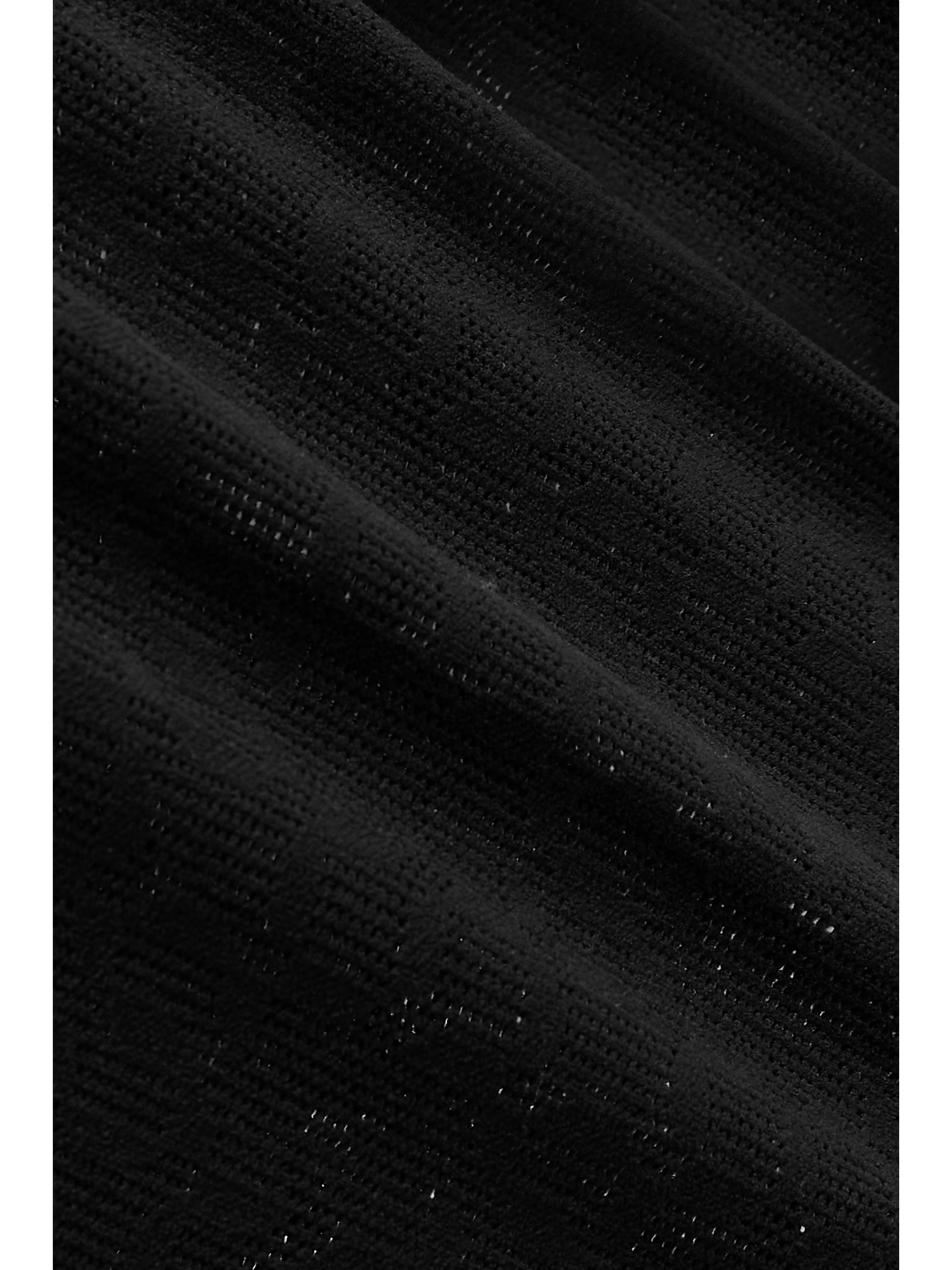 Wolford + NET SUSTAIN + SIMKHAI pointelle-knit stretch-ECONYL mini dress