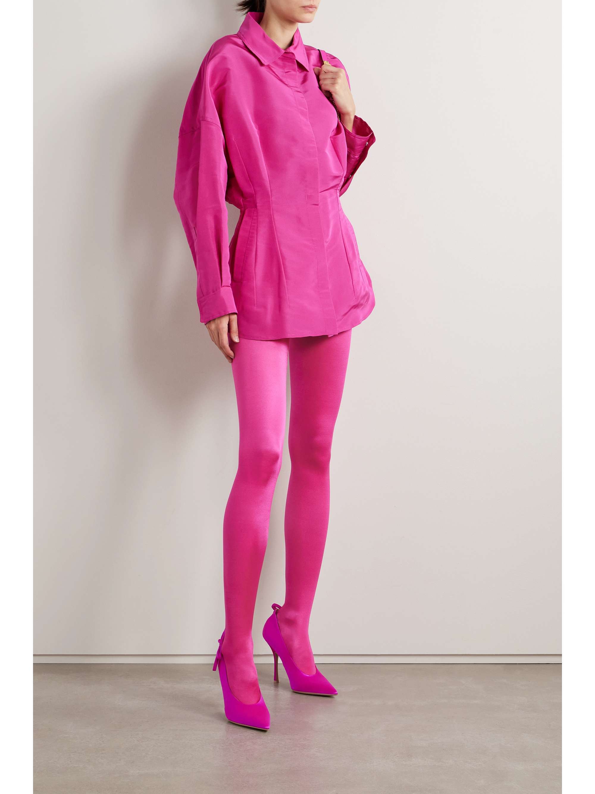 WOLFORD Satin de Luxe tights with 100 denier