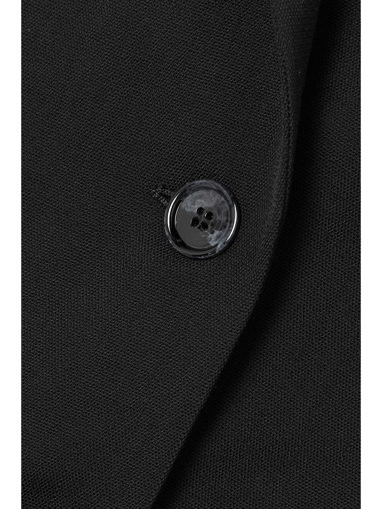 Acne Studios Oversized Woven Blazer In Black