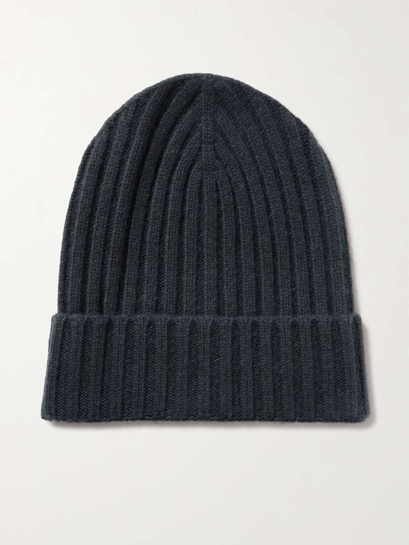 Arch4 + Net Sustain Megan Ribbed Organic Cashmere Beanie