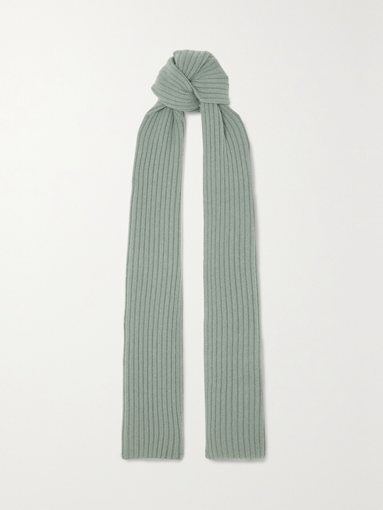 Arch4 - Nancy Ribbed Cashmere Scarf - Brown