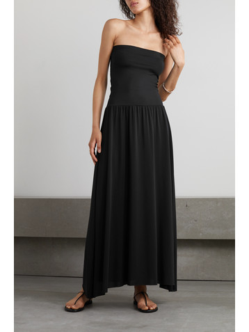 Eres Oda strapless stretch-jersey maxi dress