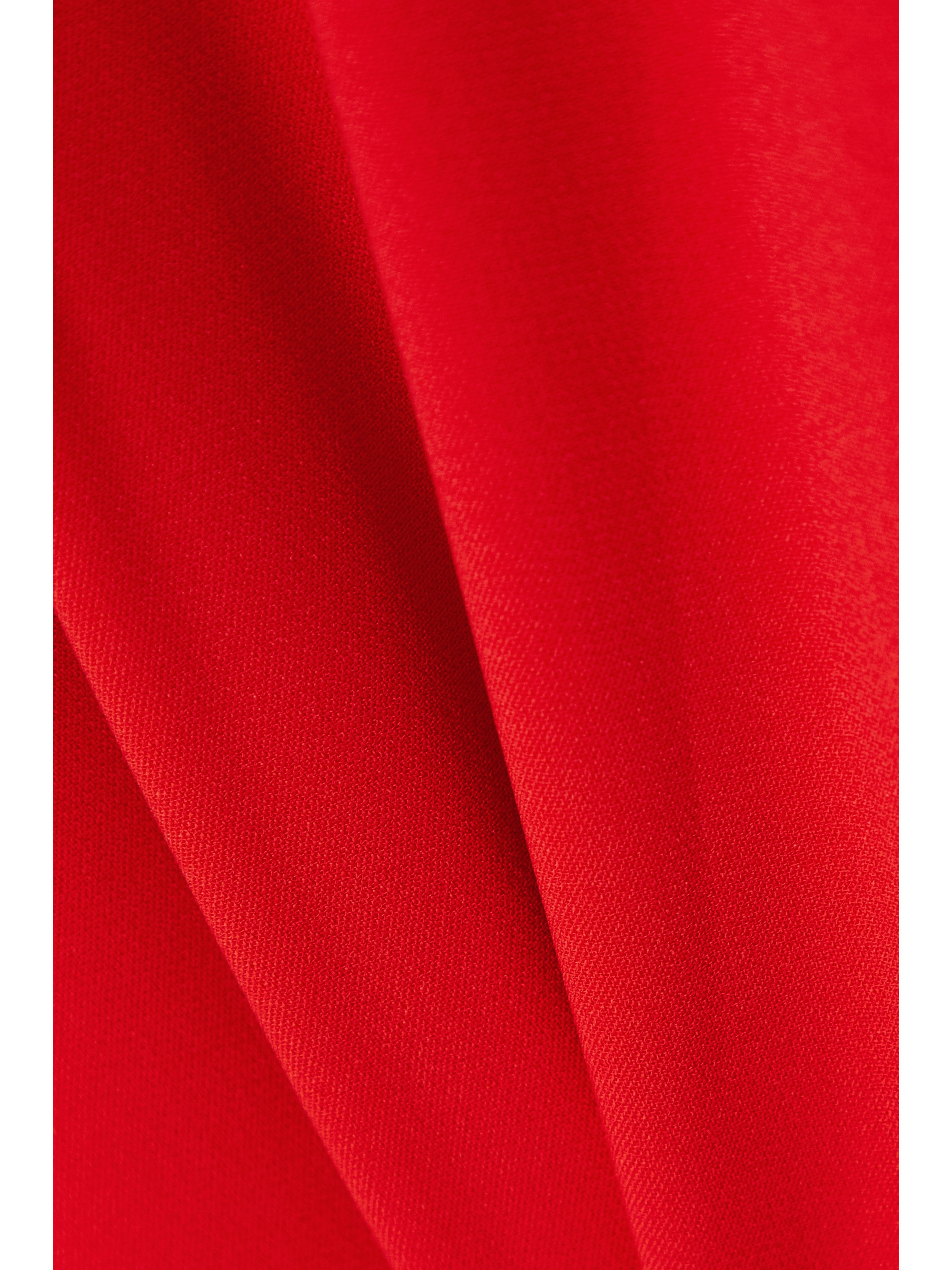 Stella McCartney + NET SUSTAIN cape-effect crepe midi dress thumbnail