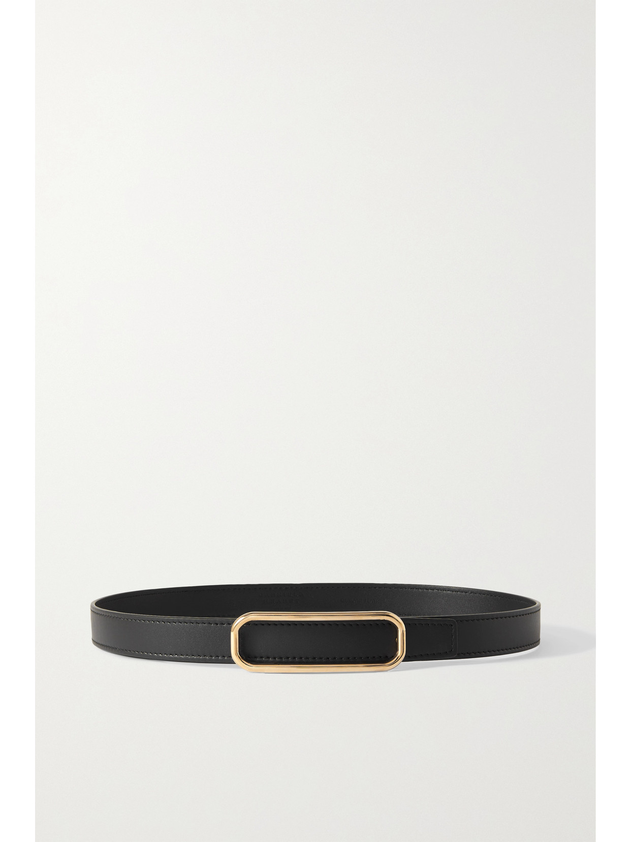 Gabriela Hearst Kalina Leather Belt In Black