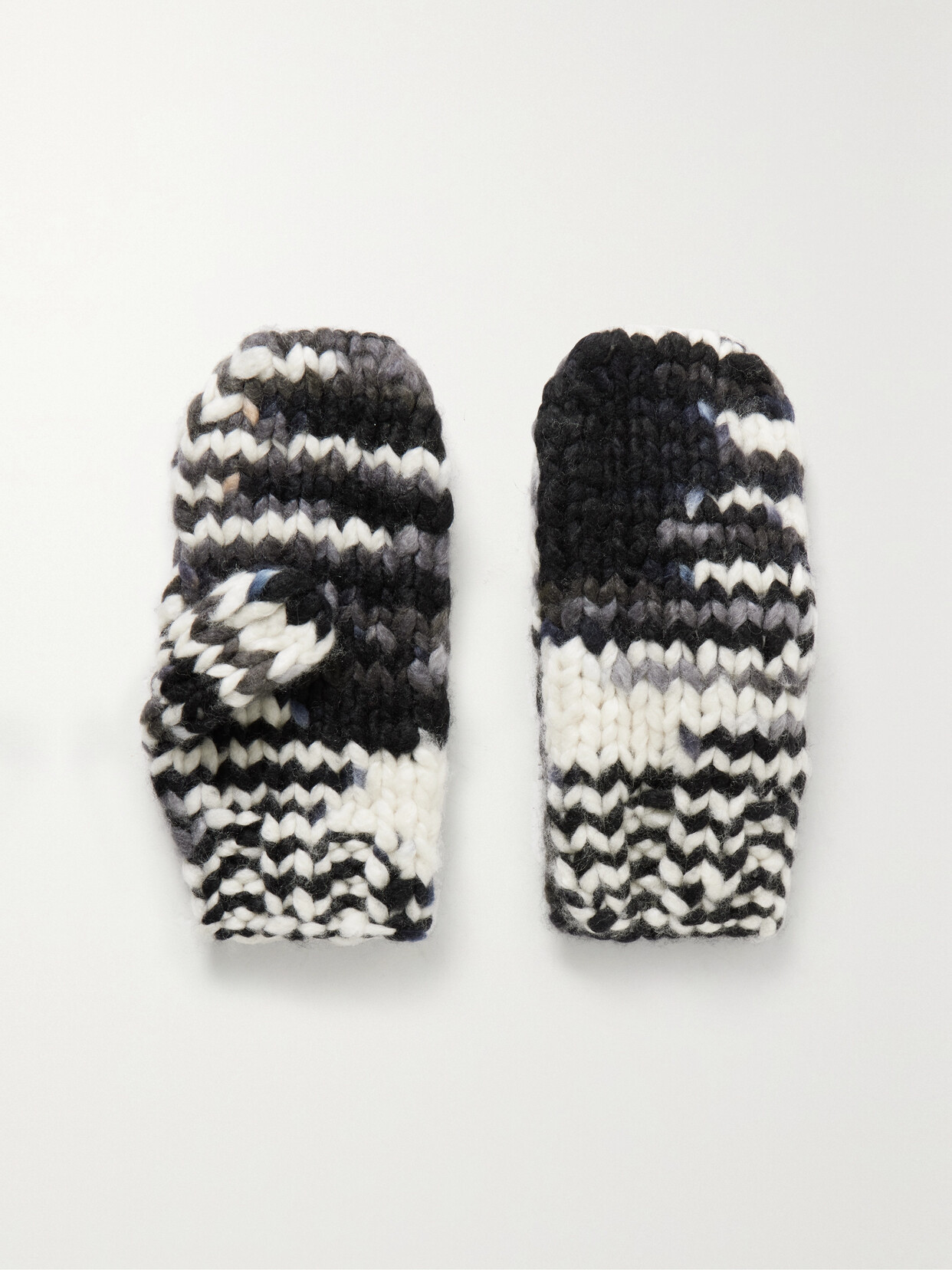 Gabriela Hearst Foster Cashmere Mittens In Black