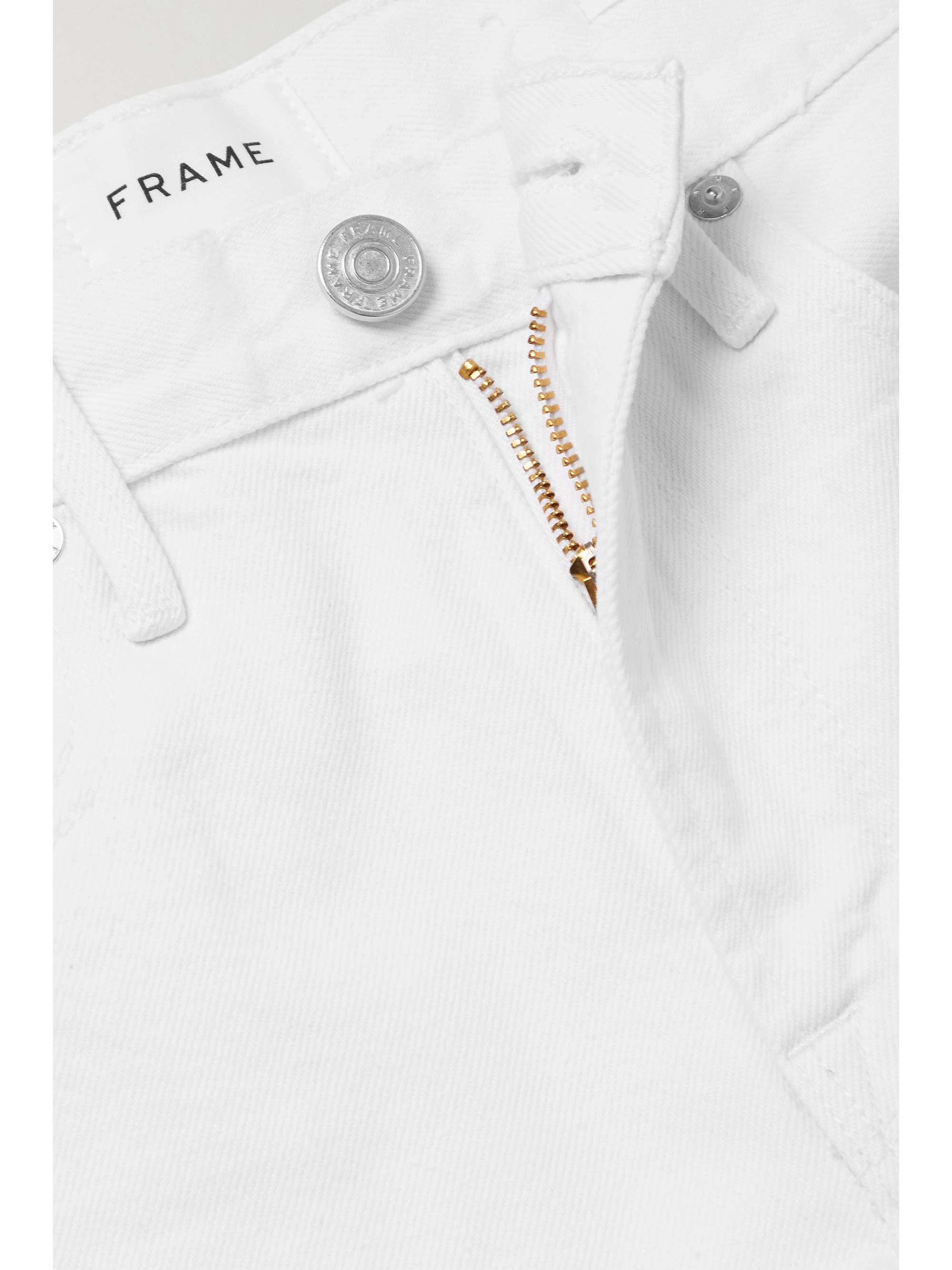 FRAME Short en jean effilé Le Brigette