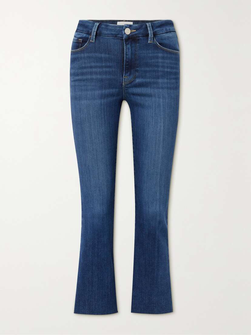Frame Le Crop Mini Boot Cropped Mid-rise Bootcut Jeans