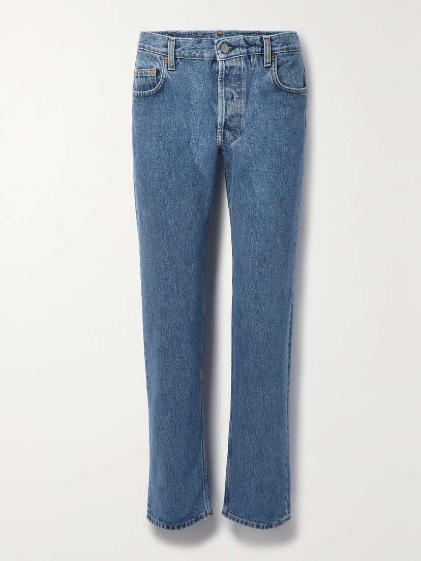 Sporty & Rich High-rise Straight-leg Jeans
