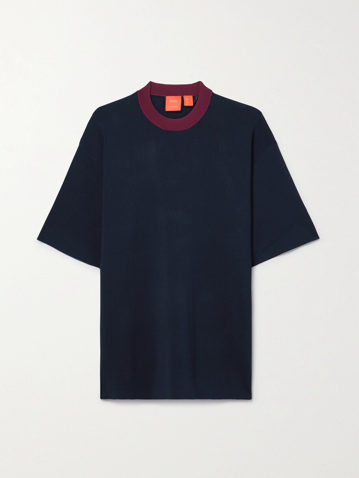 Barbour + Roksanda Arna Appliquéd Jersey T-shirt - Blue