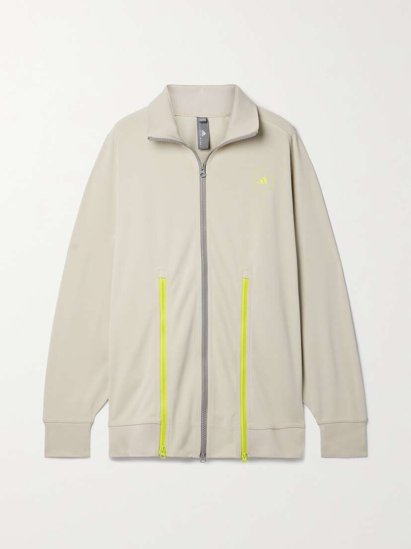 adidas by Stella McCartney Truecasuals Printed Stretch Recycled-jersey Track Jacket