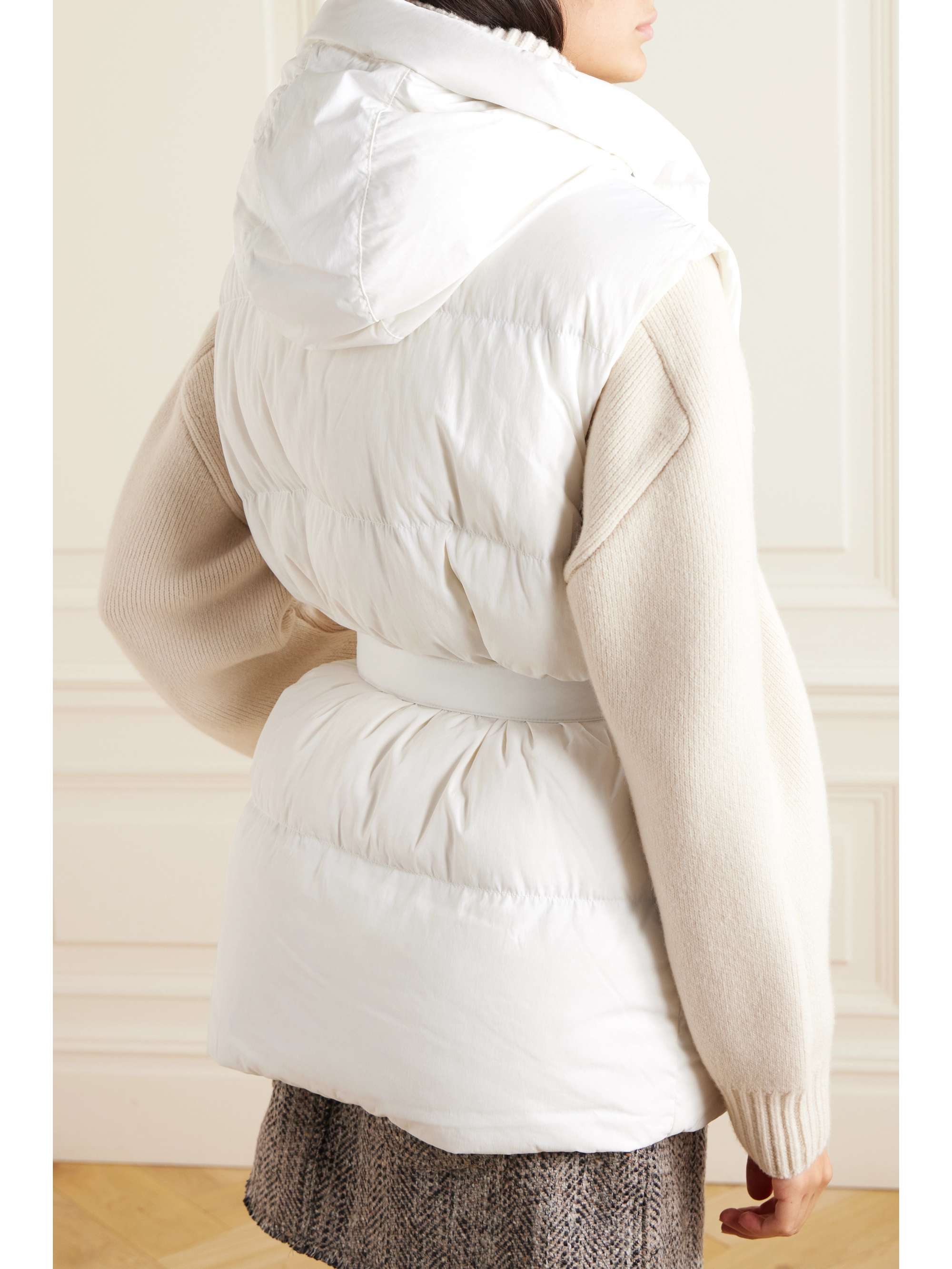 CANADA GOOSE Rayla hooded belted quilted EnduraLuxe down vest