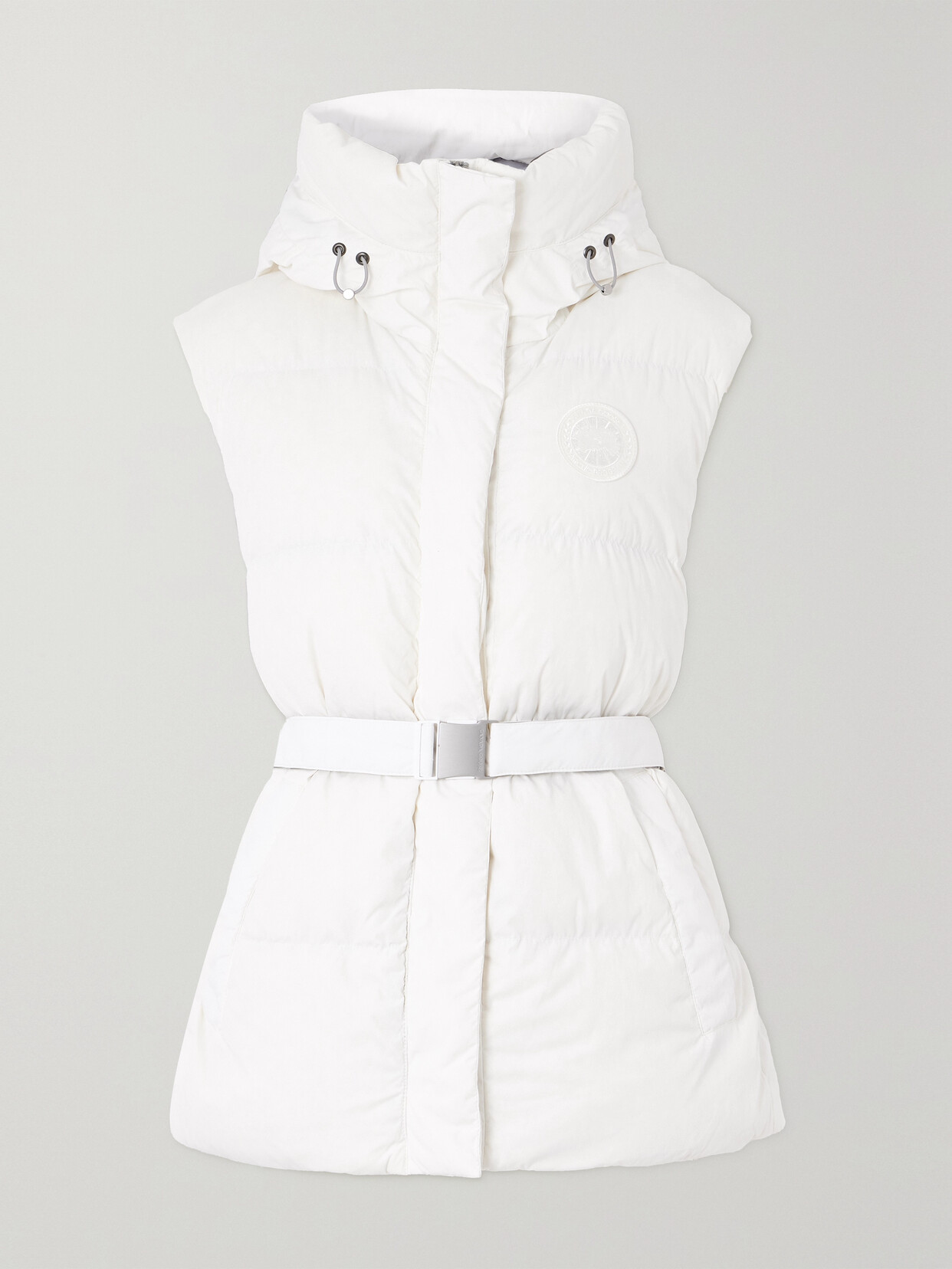 Canada Goose - Rayla Belted Quilted Shell Down Vest - White