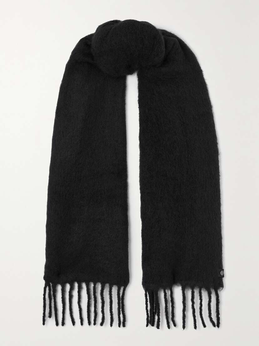 Canada Goose Fringed Alpaca-blend Scarf