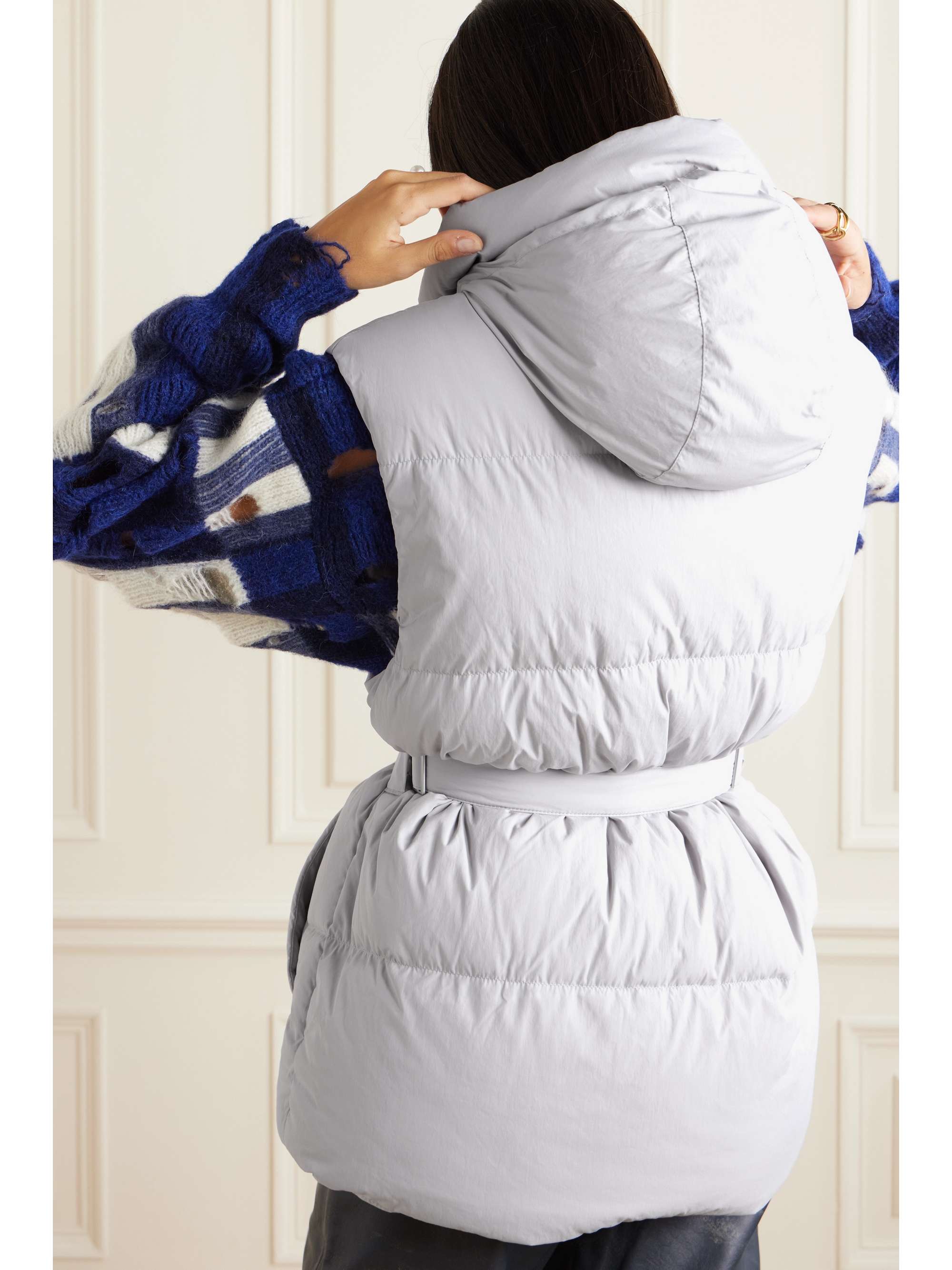 CANADA GOOSE Rayla hooded belted quilted EnduraLuxe down vest