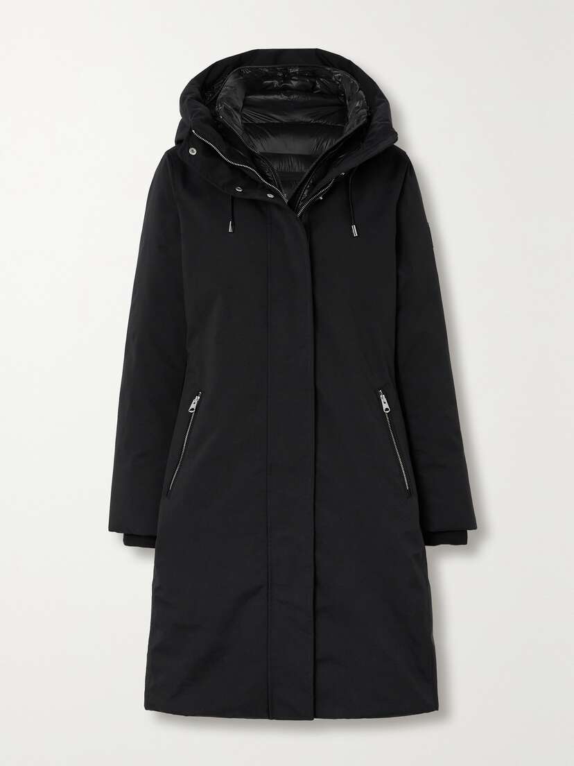 Mackage + Net Sustain Shiloh Convertible Hooded Padded Nordic Tech Down Coat -  - x large
