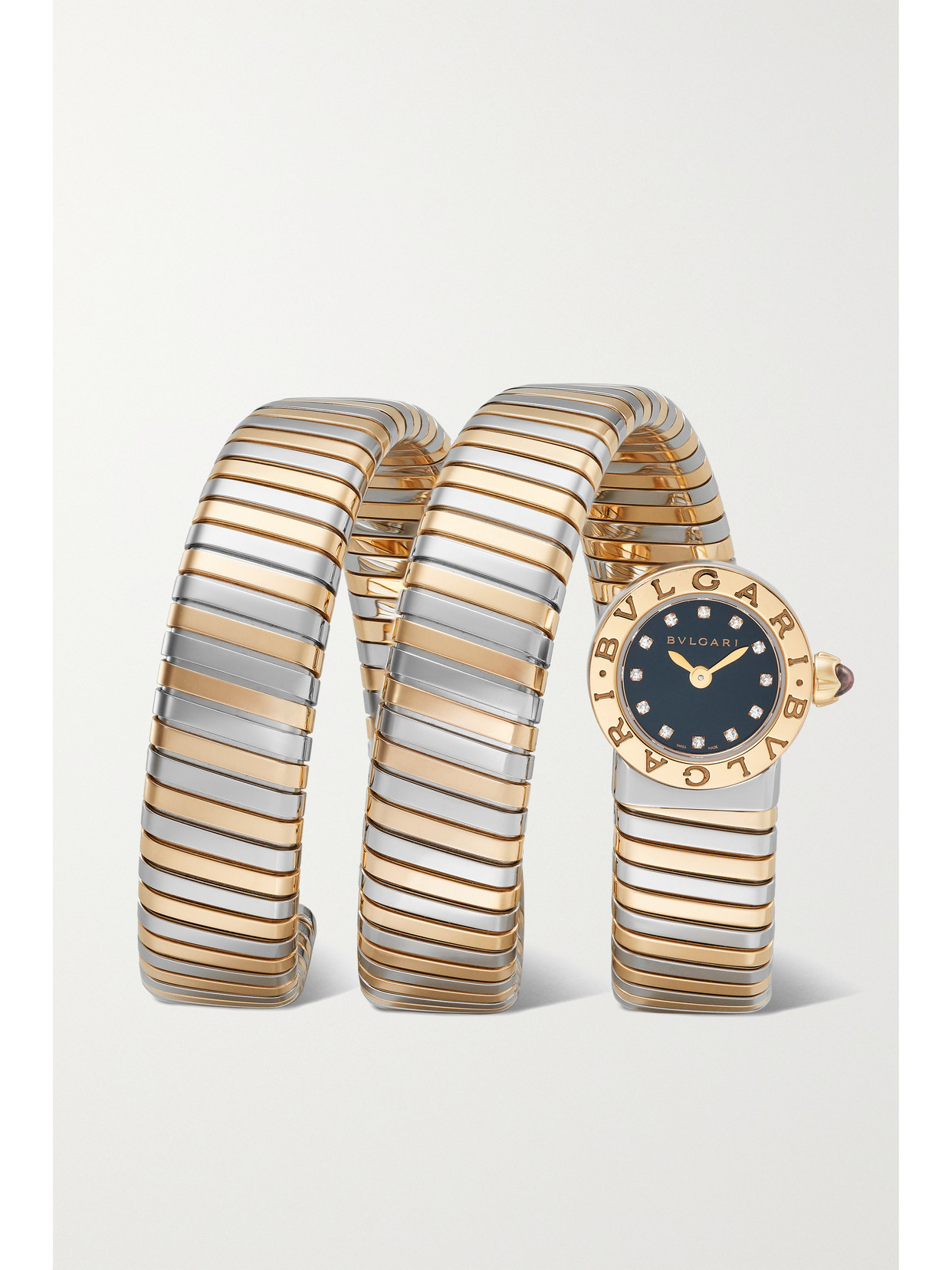 Stephanie Windsor - + Bvlgari Serpenti 2018 19mm 18-karat Yellow And White Gold Diamond Watch - One size