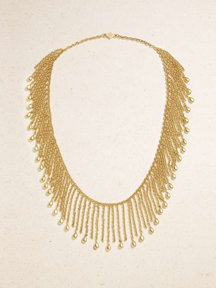 Stephanie Windsor + Van Cleef And Arpels Vintage 1980s 18-karat  Necklace