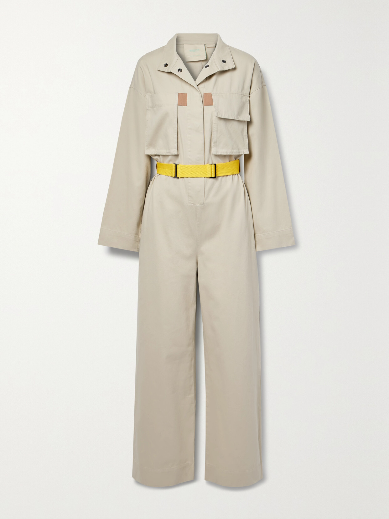 Barbour + Roksanda Grace Belted Cotton-twill Jumpsuit In Unknown