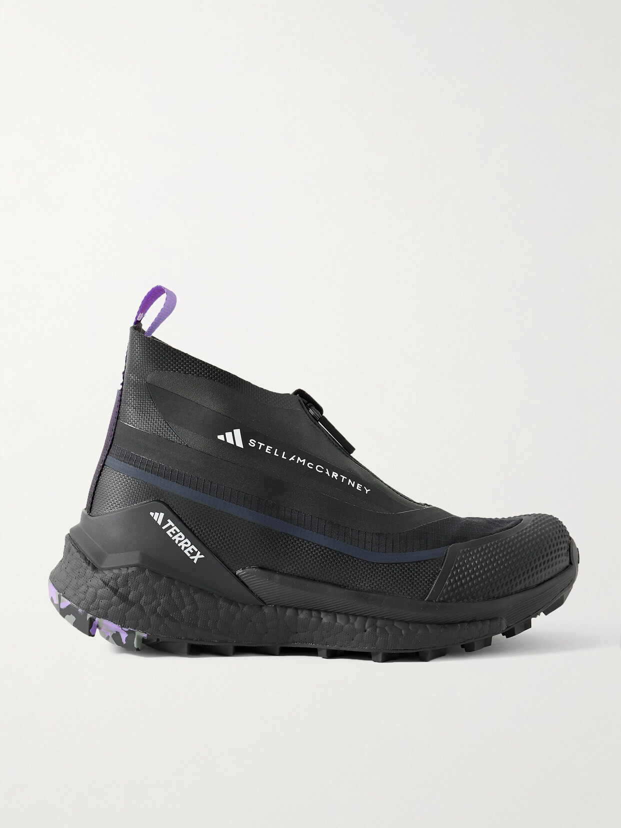 adidas by Stella McCartney - Terrex Free Hiker Rubber-trimmed Gore-tex® Ankle Boots - Black