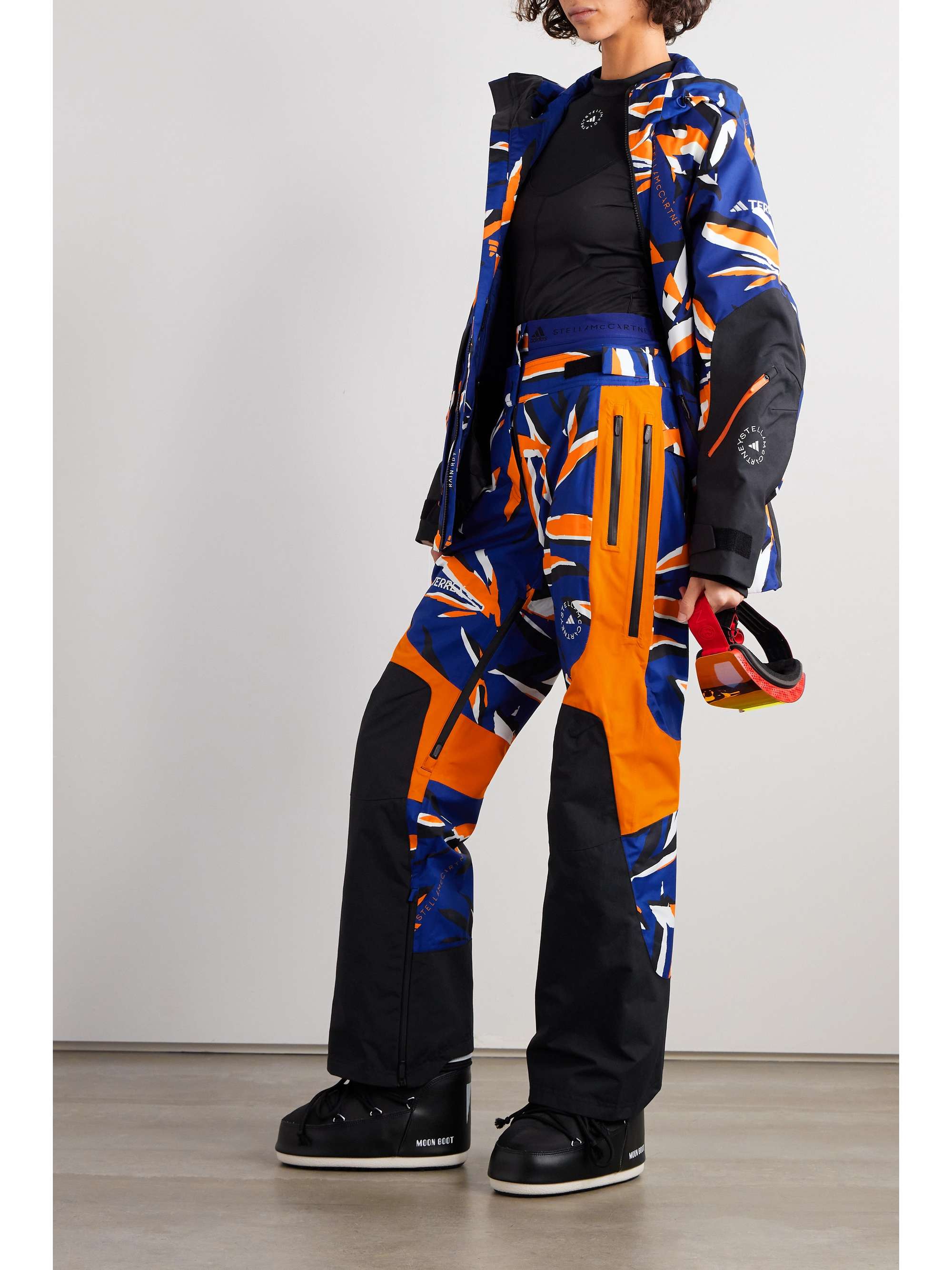 ADIDAS BY STELLA MCCARTNEY + Terrex TrueNature printed ski pants