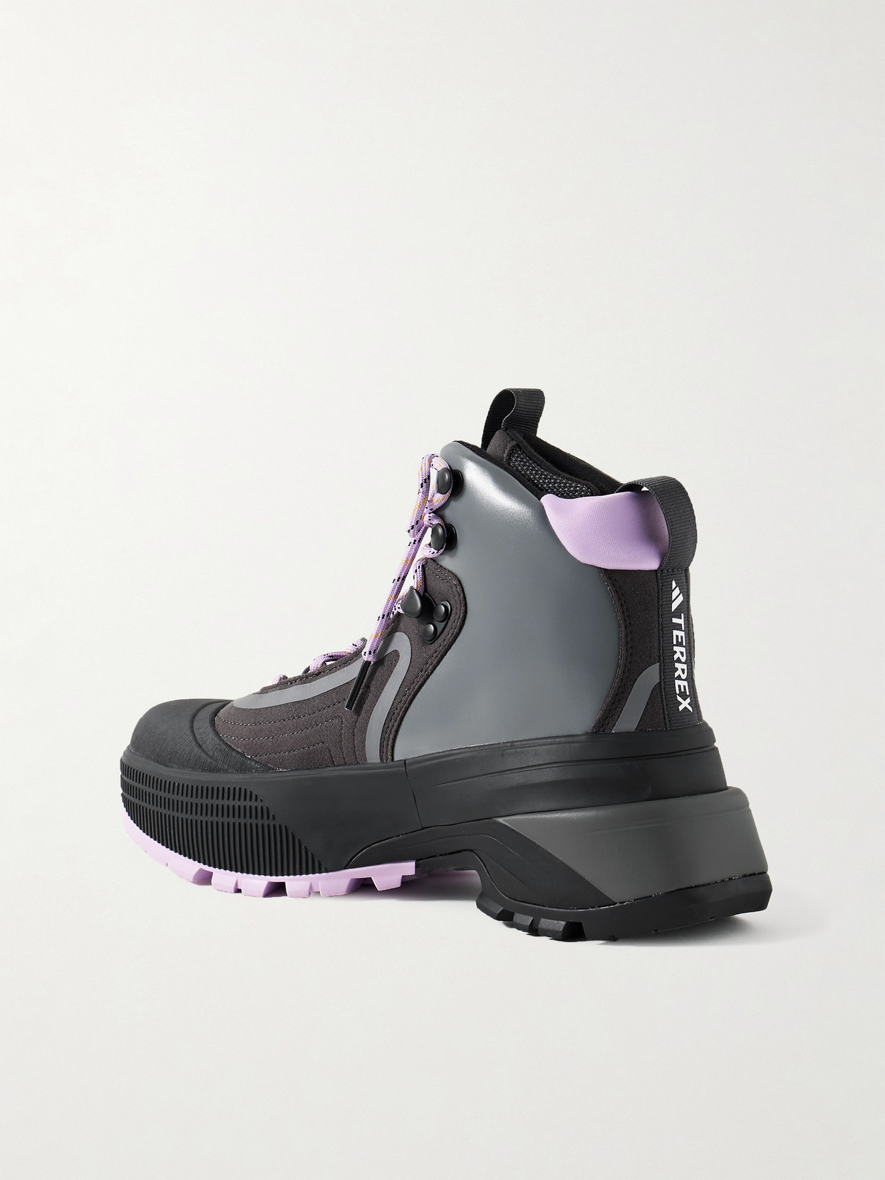 Adidas By Stella Mccartney Terrex Insulated Hiking Boot In Black