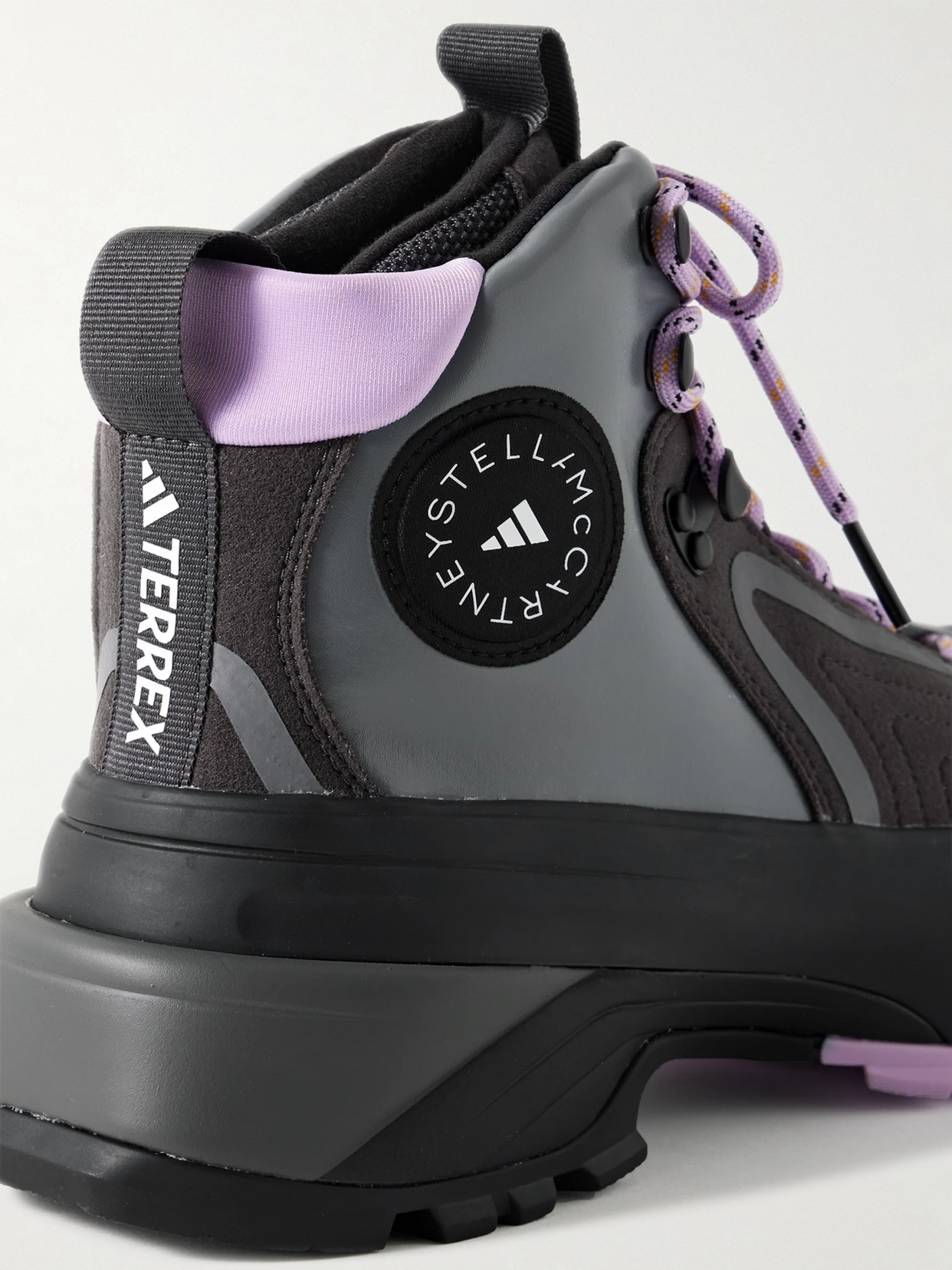 Adidas By Stella Mccartney Terrex Insulated Hiking Boot In Black