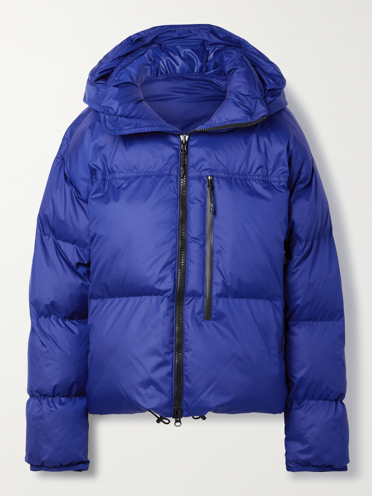 adidas by Stella McCartney - Truenature Quilted Padded Recycled-shell Hooded Jacket - Blue