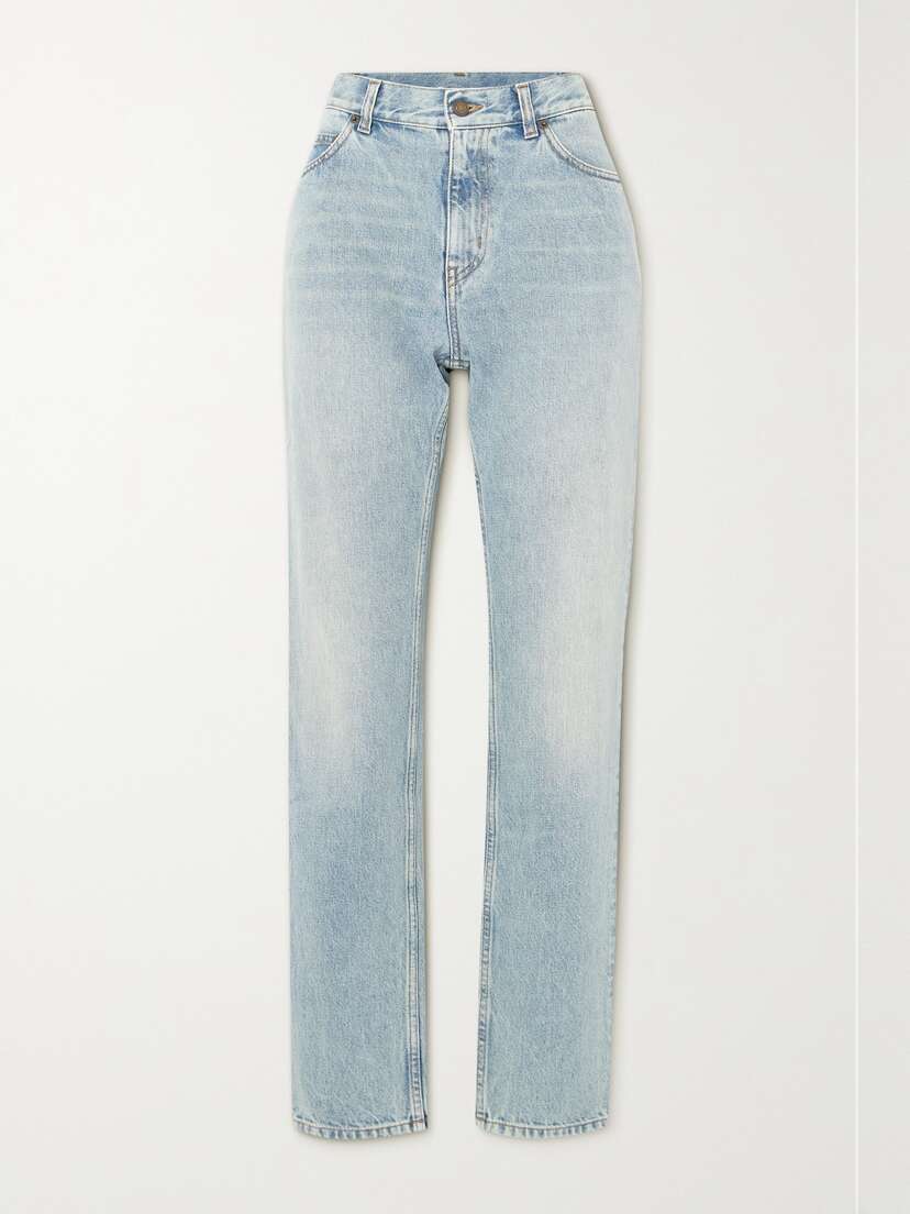 Saint Laurent Cindy High-rise Slim-leg Jeans