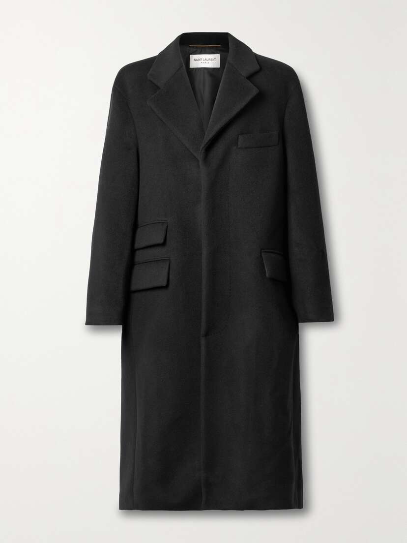 Saint Laurent Wool-felt Coat