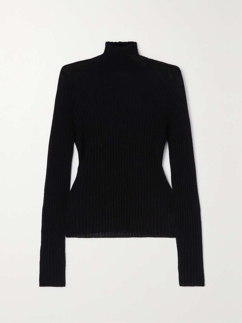 Saint Laurent Ribbed-knit Sweater