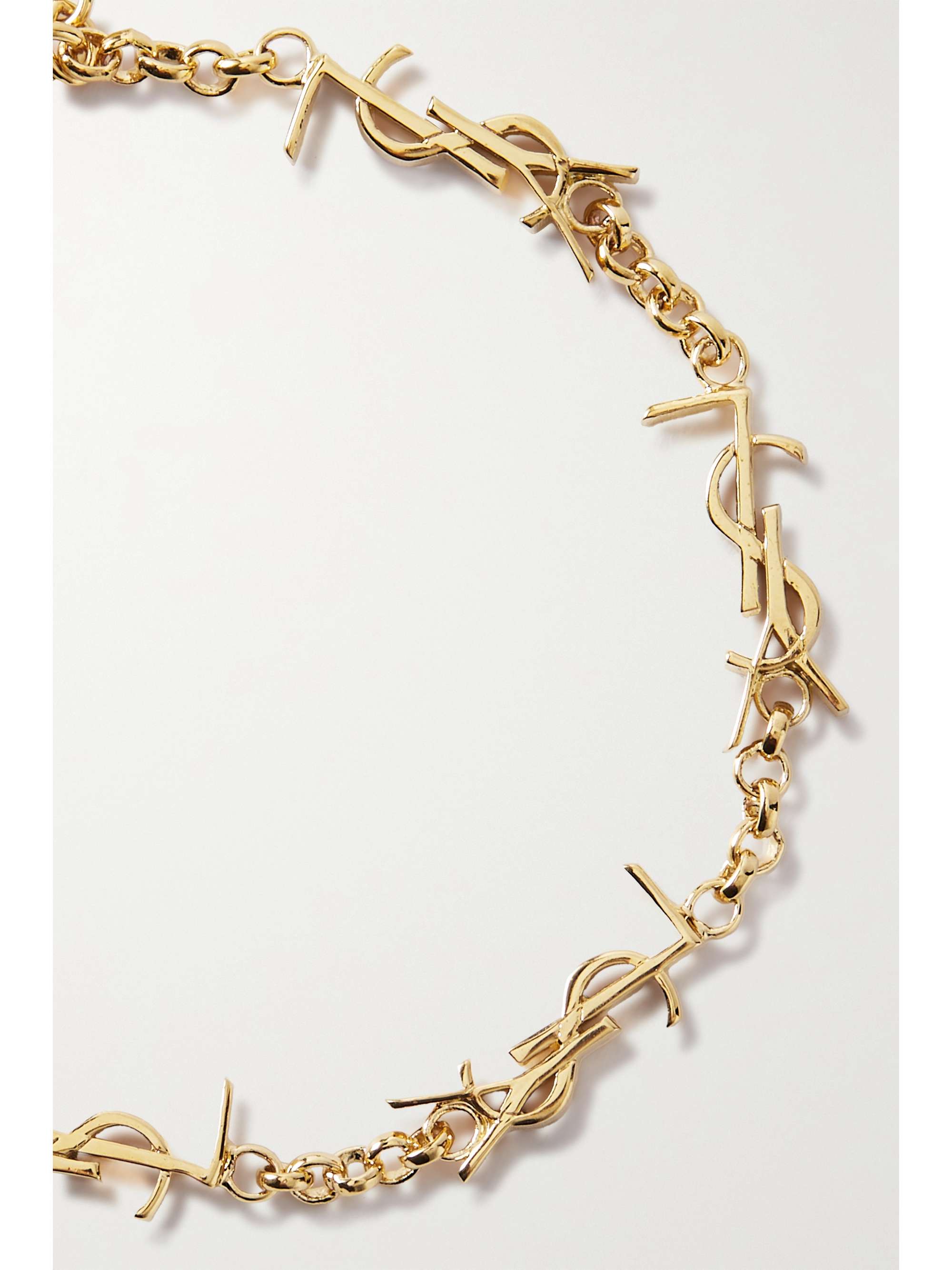 Ysl twist charm chain necklace - Saint Laurent - Women