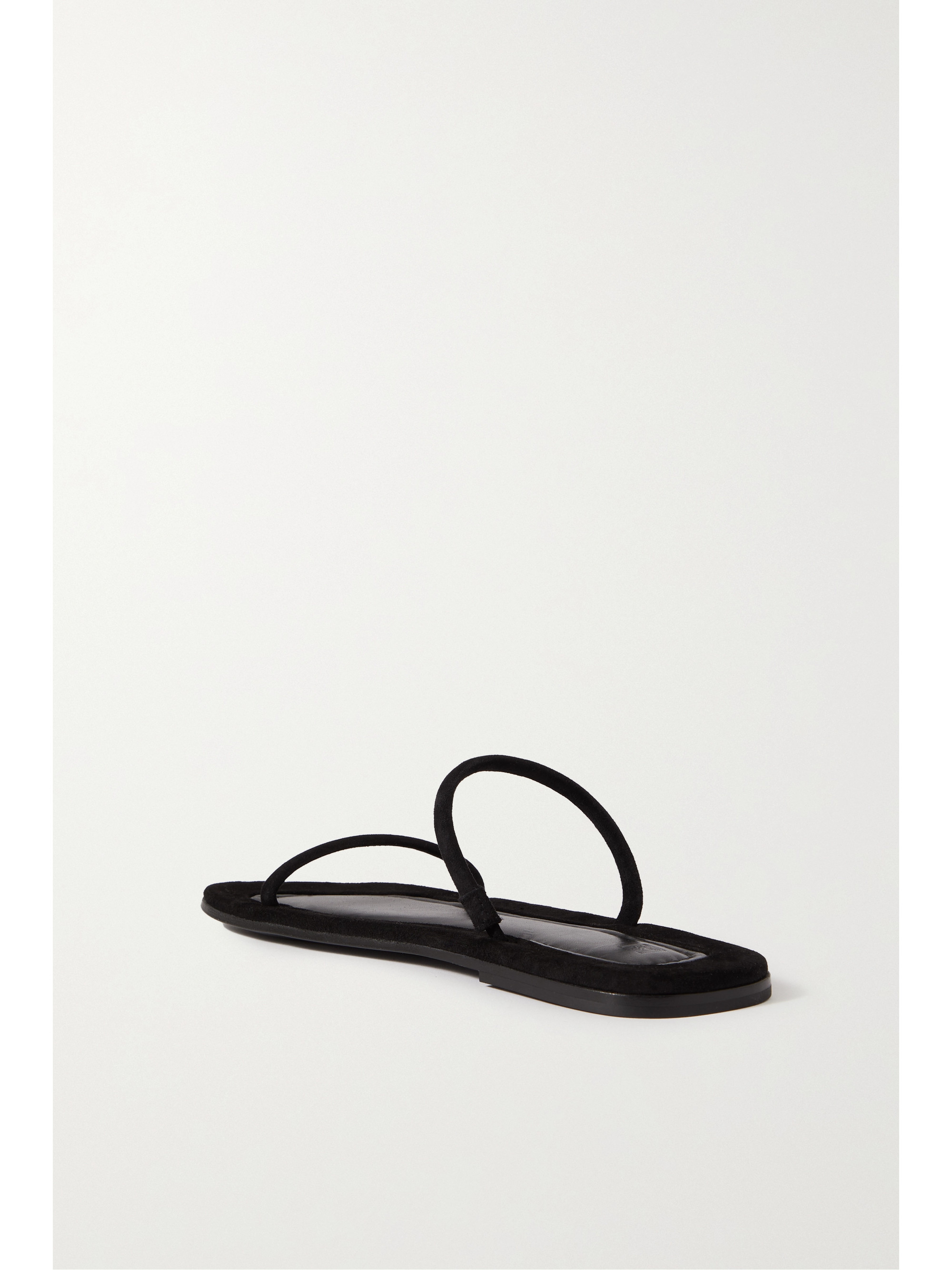 TOTEME + NET SUSTAIN City suede slides thumbnail