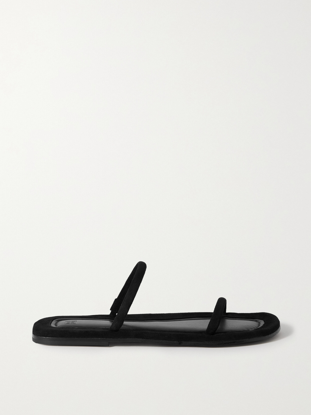 TOTEME - + Net Sustain City Suede Slides - Black