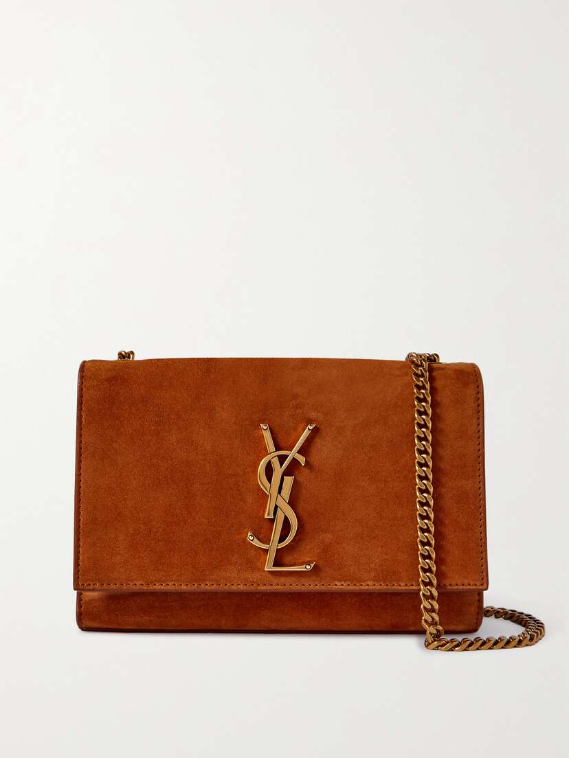 Saint Laurent Kate Medium Suede Shoulder Bag