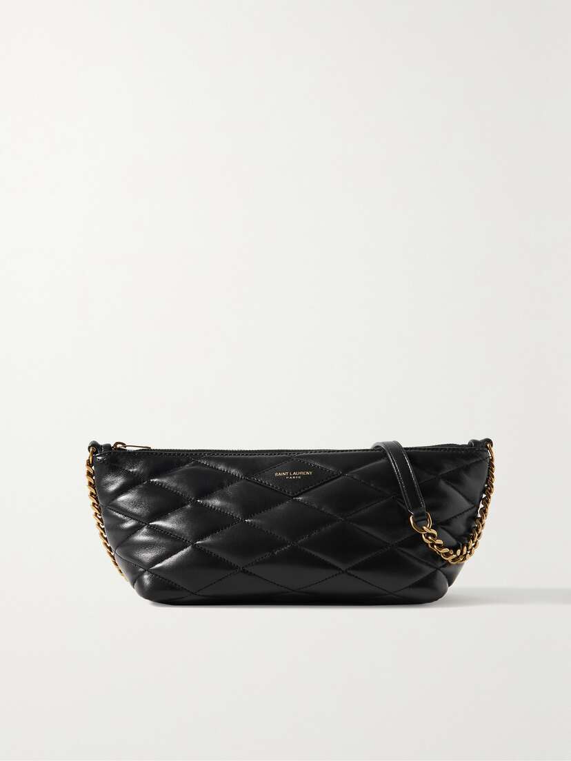 Saint Laurent Quilted Leather Shoulder Bag