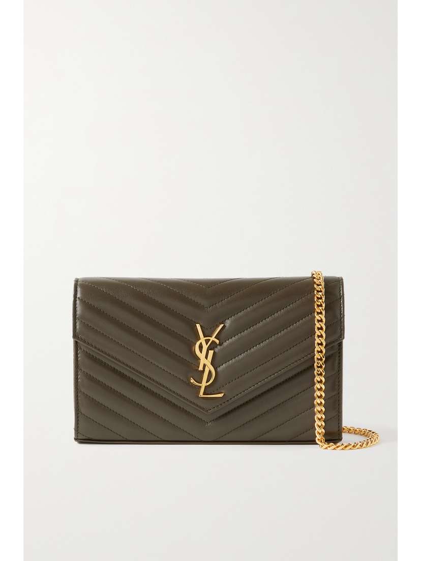 Saint Laurent Cassandre Matelassé Leather Shoulder Bag