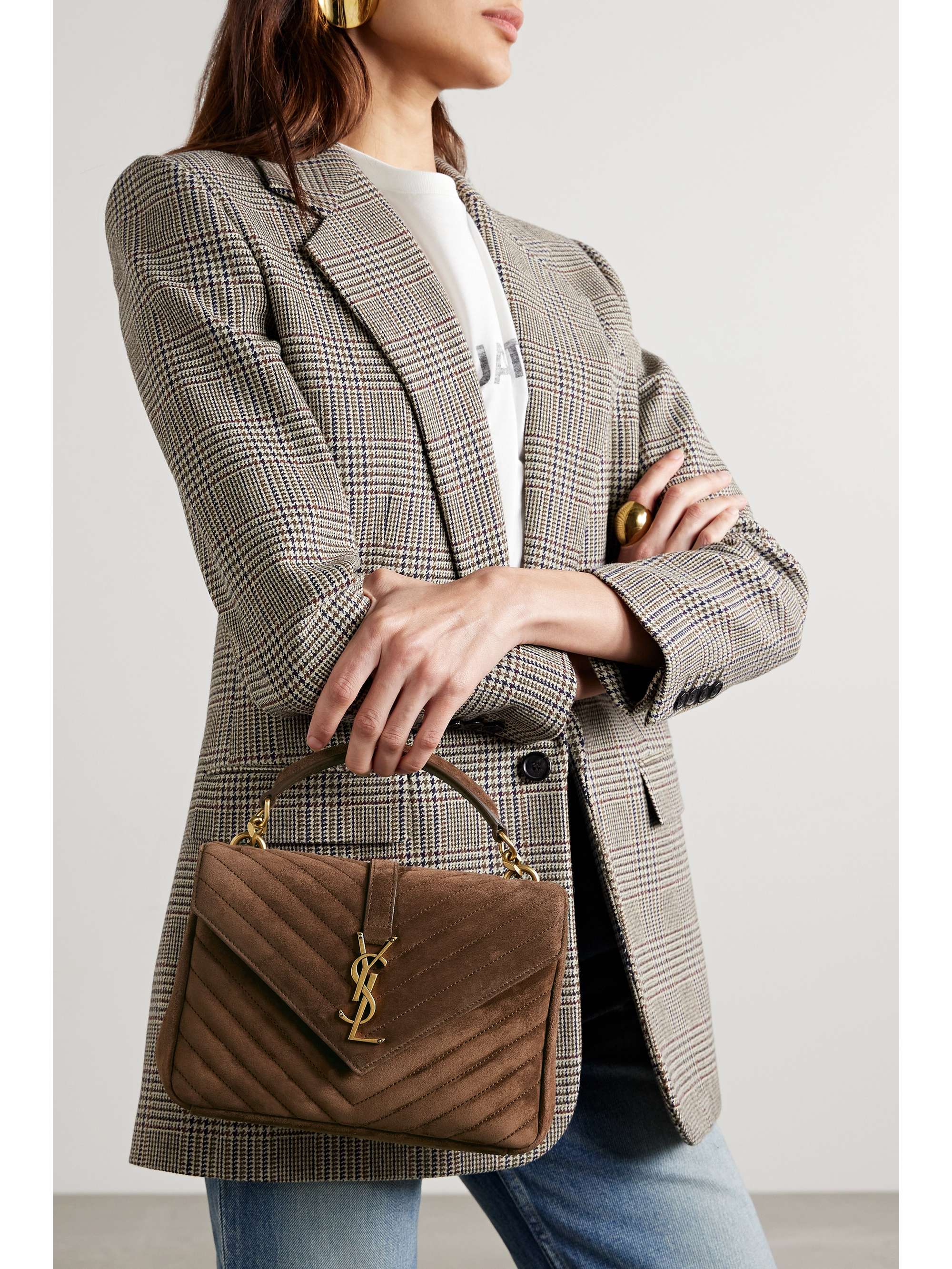 thumbnail image 2 of Canvas Tote Bag Messenger Bag, Large Crossbody Bag For Women 2 of 11