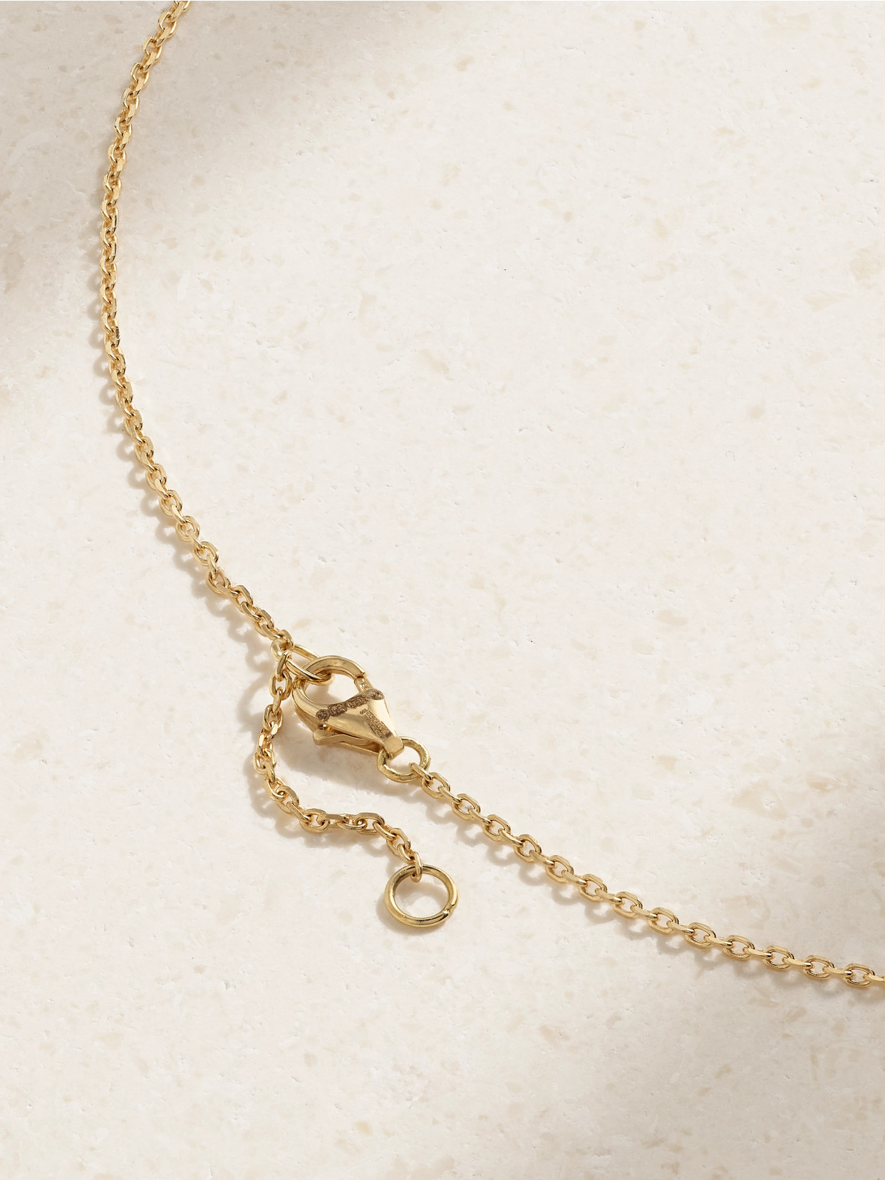 L'atelier Nawbar Atoms 18-karat Gold, Enamel And Diamond Necklace In Gold