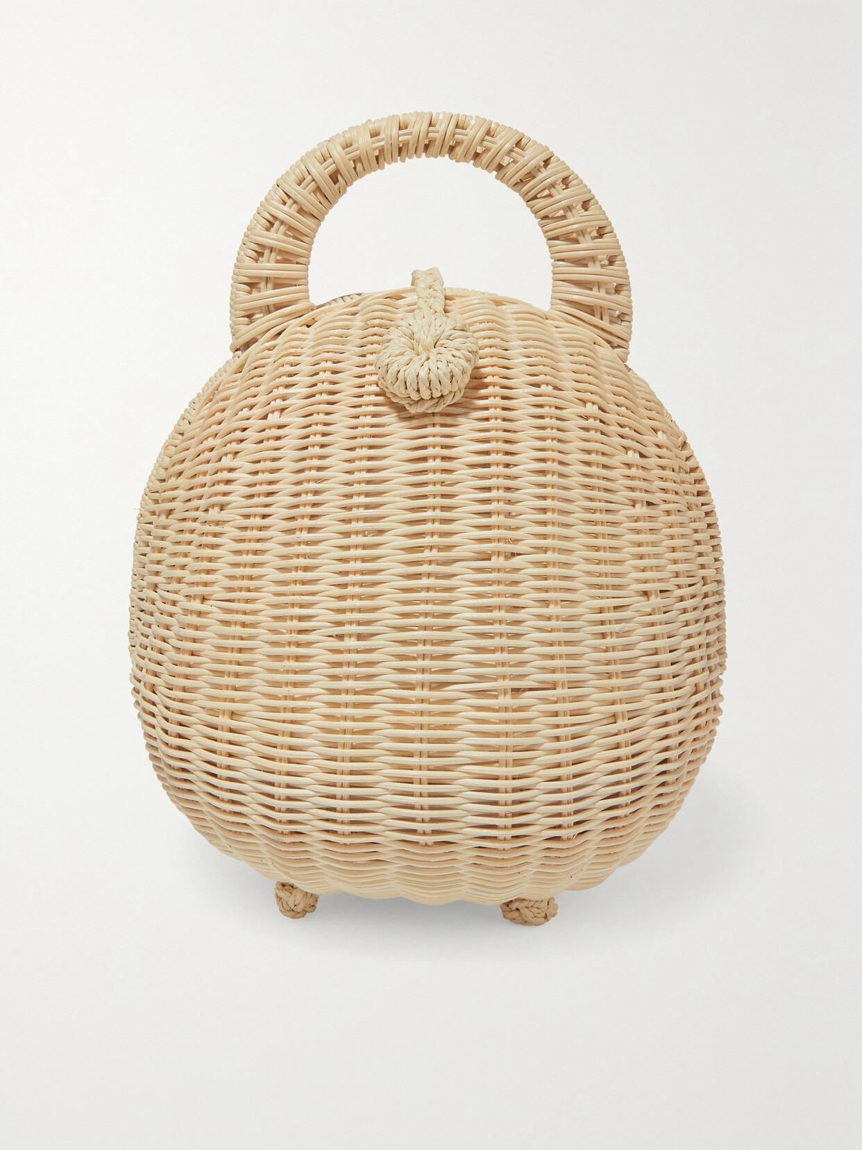 Cult Gaia - Millie Rattan Tote - Neutrals