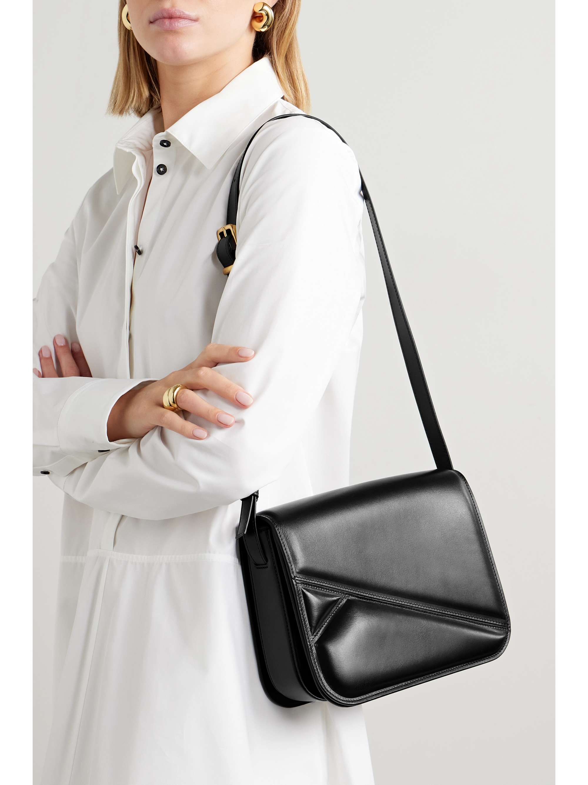 WANDLER Oscar leather shoulder bag | NET-A-PORTER