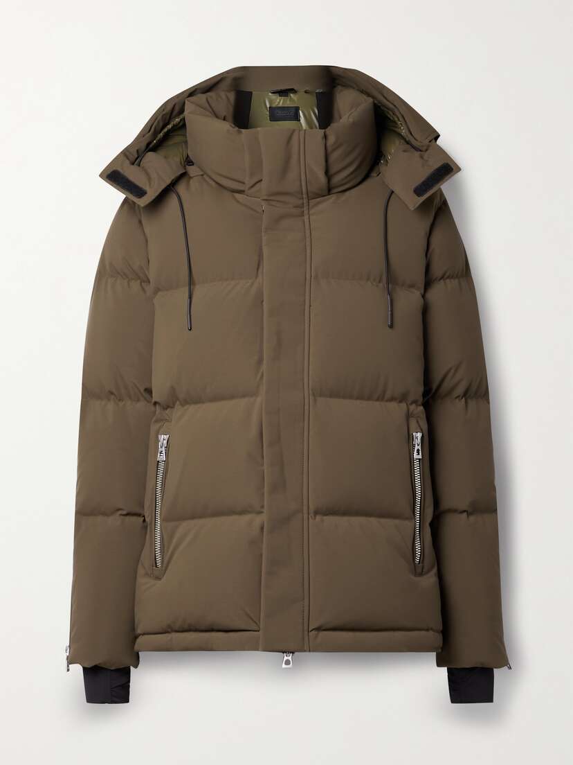 RUDSAK + Net Sustain Joon M Hooded Quilted Stormshell Down Ski Jacket - x large