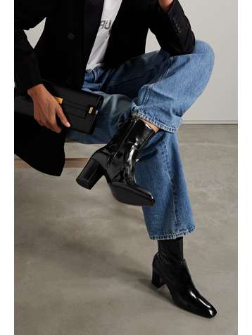 Saint laurent booties sale new arrivals
