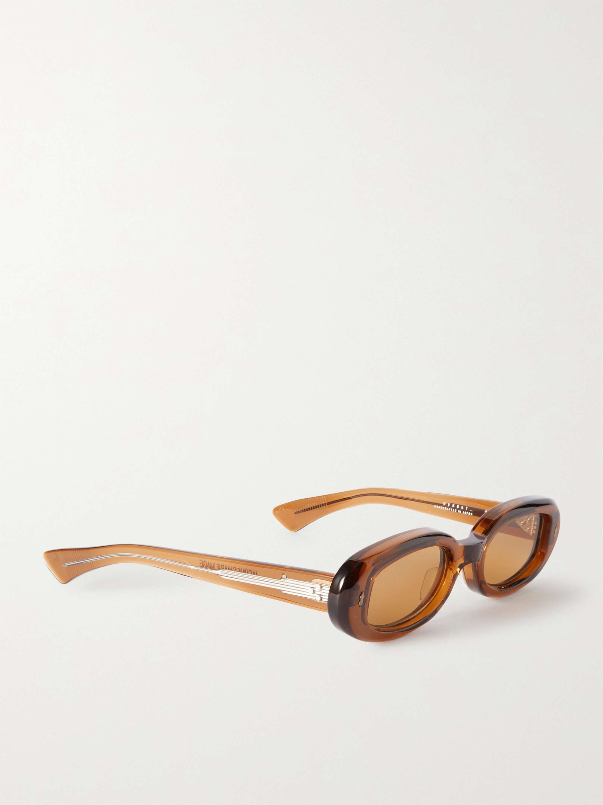 JACQUES MARIE MAGE Besset oval-frame acetate sunglasses | NET-A-PORTER