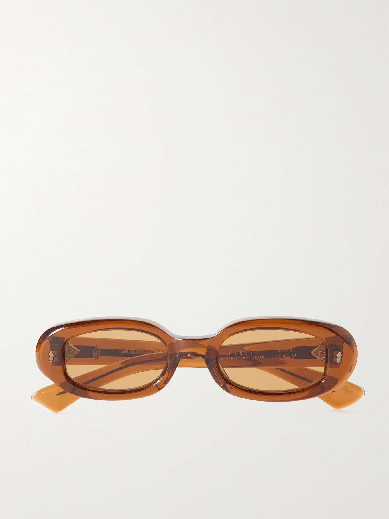 JACQUES MARIE MAGE Besset oval-frame acetate sunglasses | NET-A-PORTER
