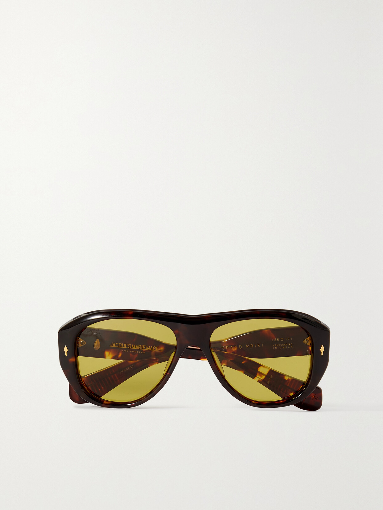 Jacques Marie Mage Grand Prix Roundframe Tortoiseshell Acetate